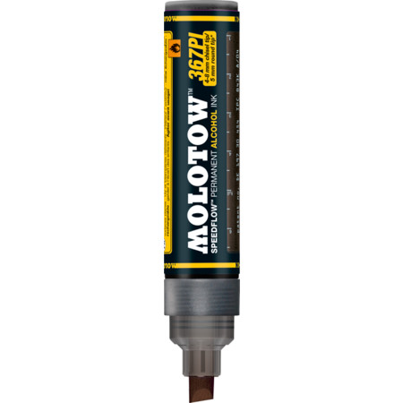 Molotow Speedflow 367PI 4-8 mm by MolotowPermanent-Marker - Kupferschwarz - 4-8 mm