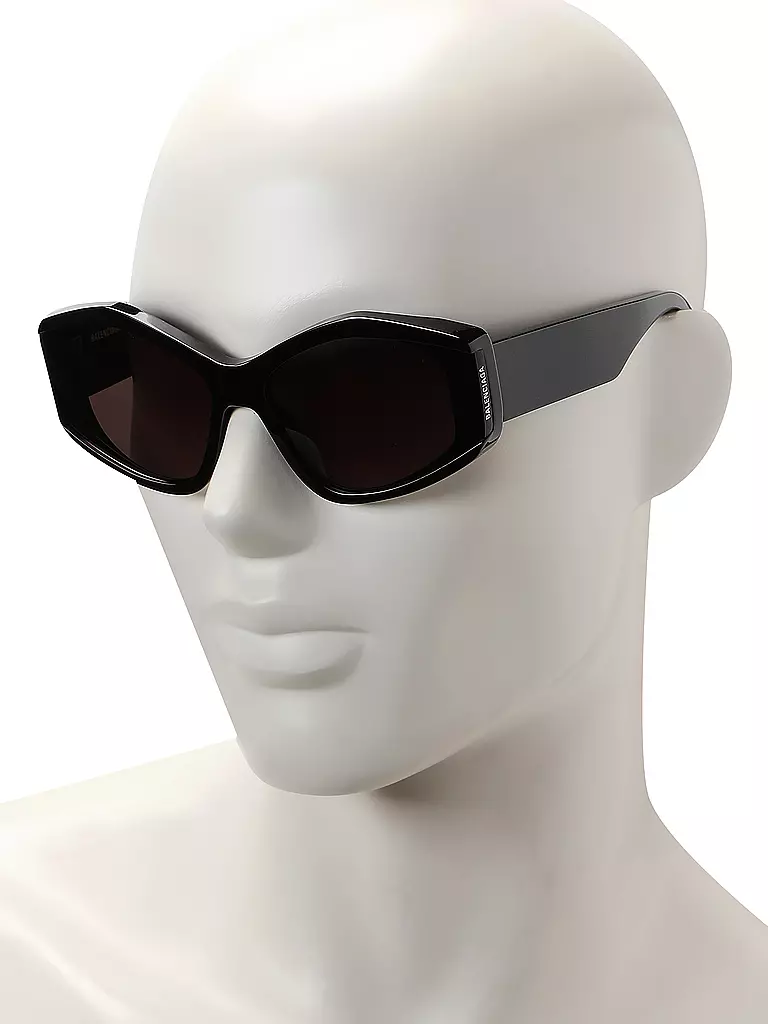 BALENCIAGA Sonnenbrille BB0302S schwarz