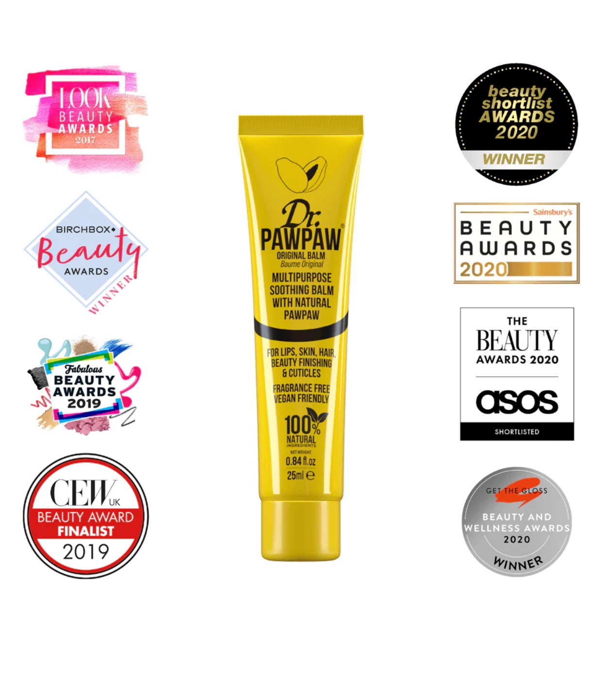 Dr. Paw Paw - Bálsamo labial transparente original 25ml
