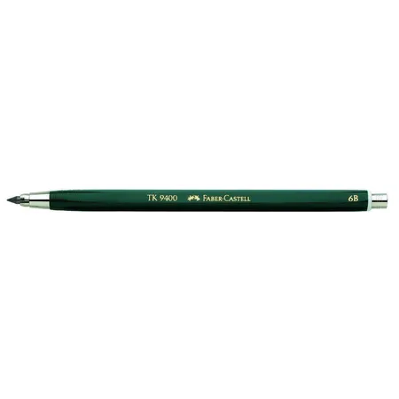 Faber-Castell Fallminenstift TK 9400, 6B, 315mm
