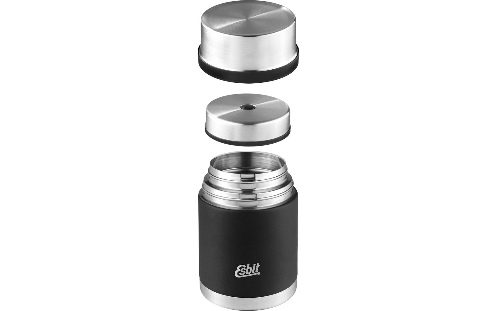 Esbit Sculptor Edelstahl Thermobehälter 500 ml schwarz