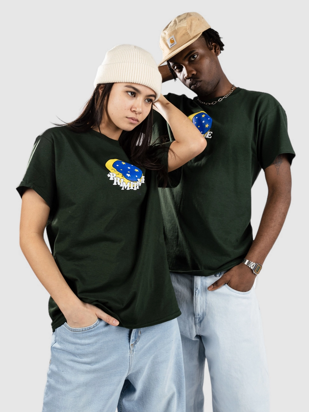 Primitive Luna T-Shirt forest green