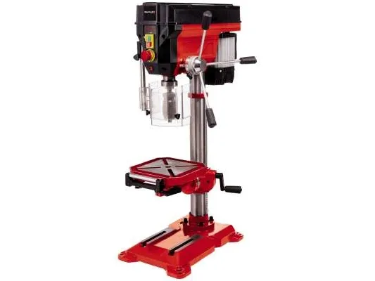 Einhell TE-BD 750 E, Søjleboremaskine, Nøglefri, B16, Knapper, Aluminium, Sort, Rød, 450 rpm