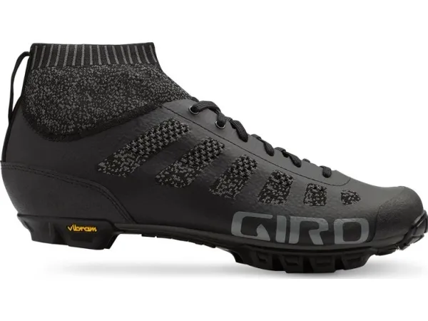 Giro Empire VR70 Knit, Hanstik, Voksen, Mountainbiking, Kul, Sort, Monokromatisk, Snørrelukning