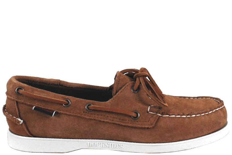 SEBAGO DOCKSIDES PORTLAND SUEDE BRUN