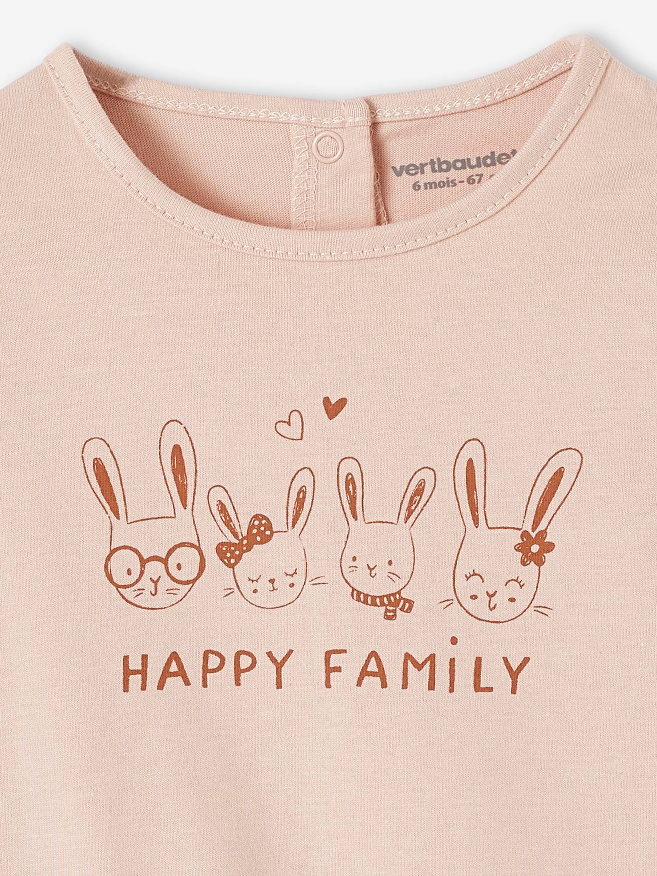 Pacote com 2 camisetas de manga comprida para bebê