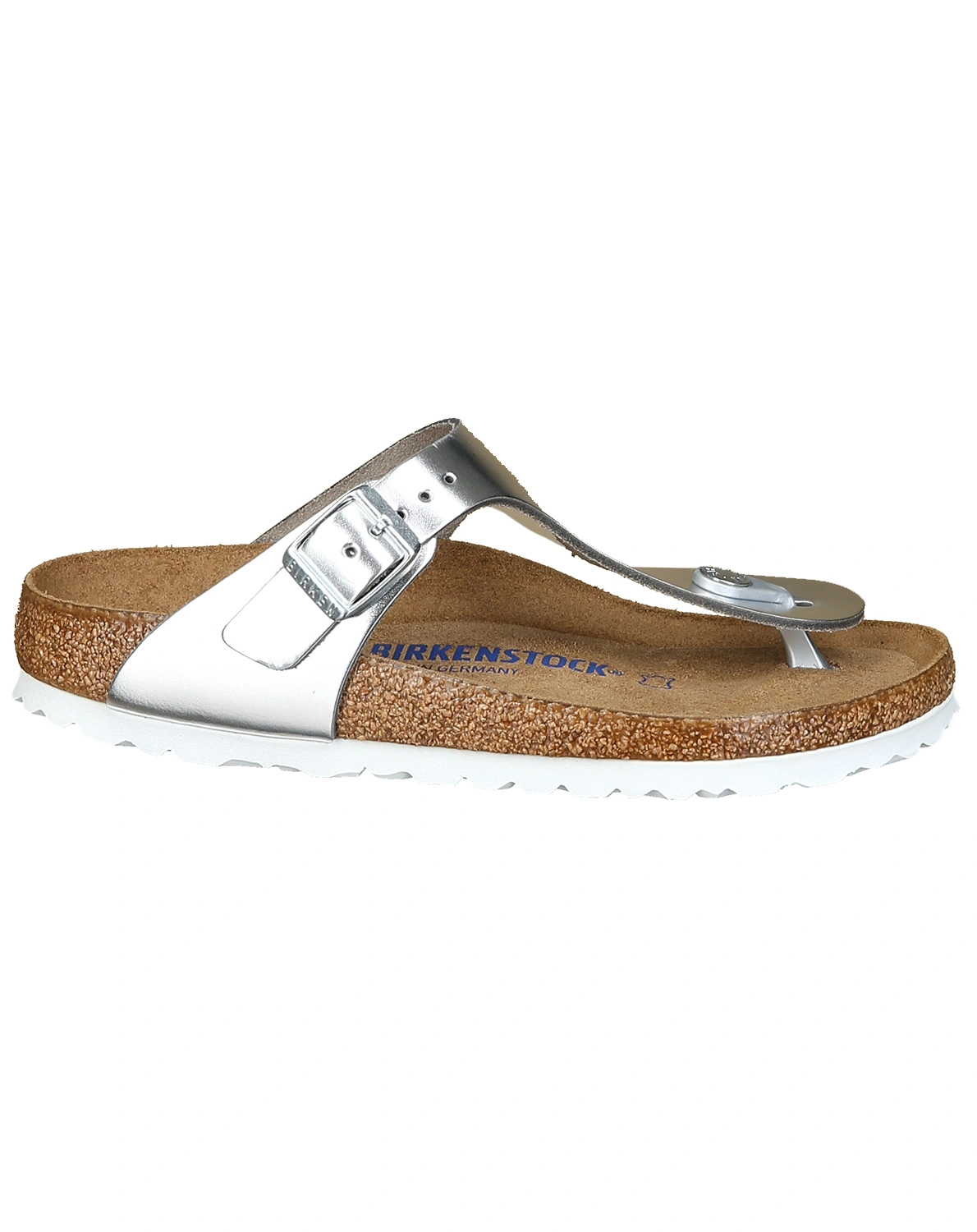 Zehentrenner GIZEH SFB LENA in metallic sillver