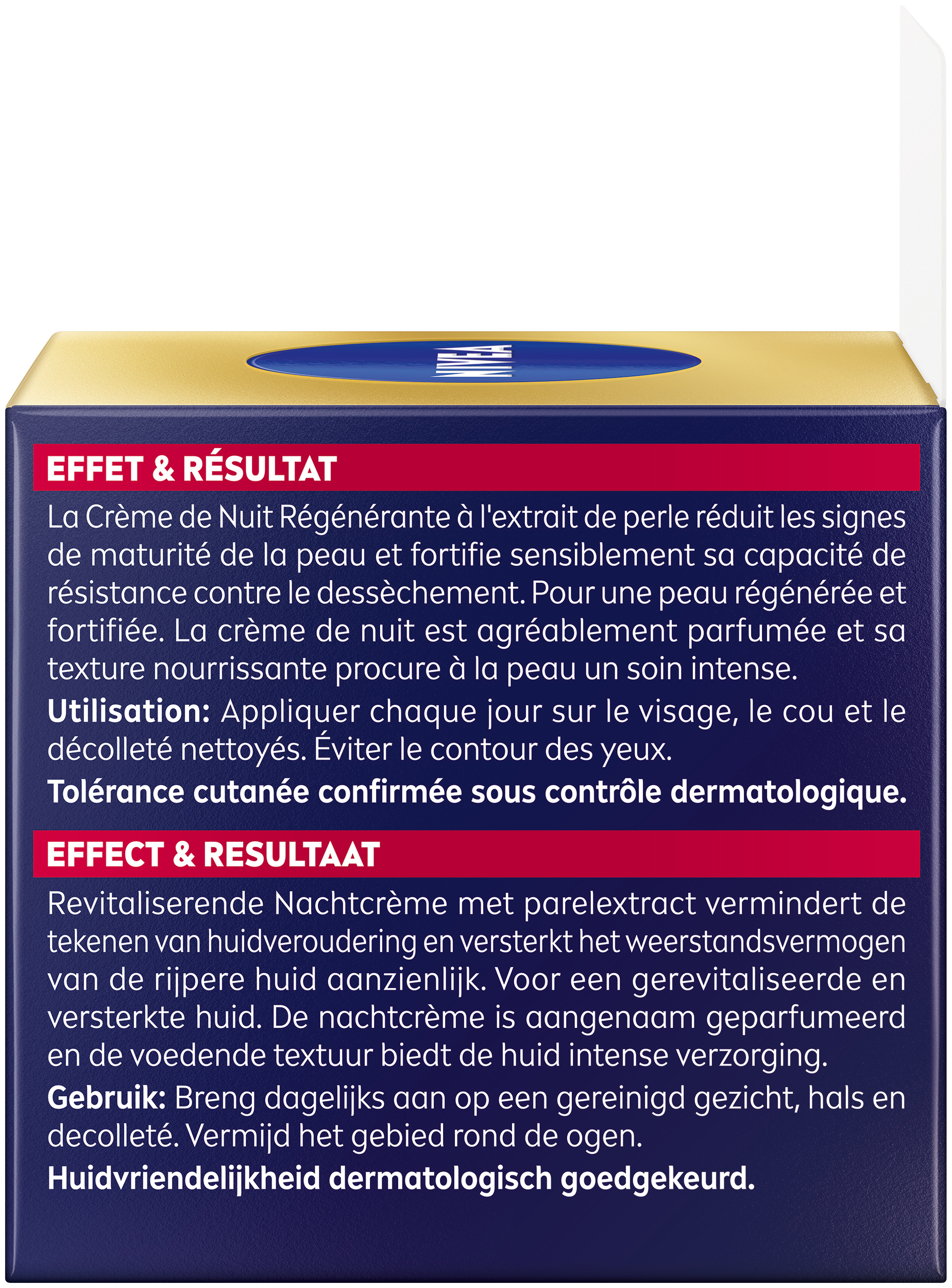 Nivea Vital Anti-Age Nachtcreme<br>50 ml, Topf, Creme, regenerierend