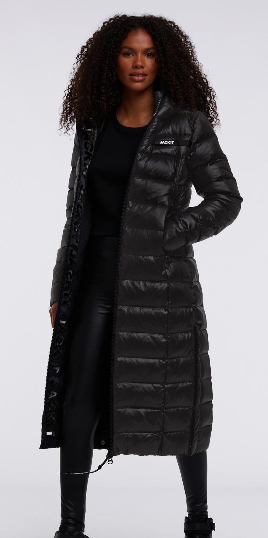 R3D Dry Ex Long Coat Dame Black