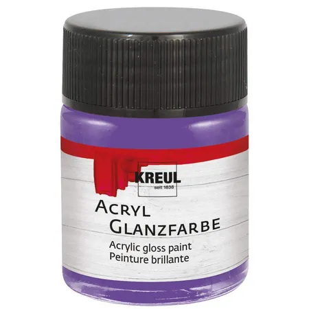 KREUL Acryl Glanzfarbe Violett 50 ml