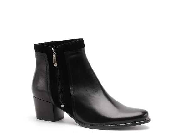 Regarde le ciel boots bottine talons femme isabel 28 noir