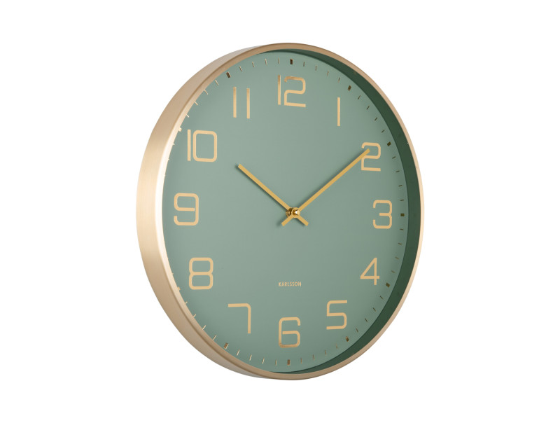 Wall Clock Elegance Glow KA5973BK Black