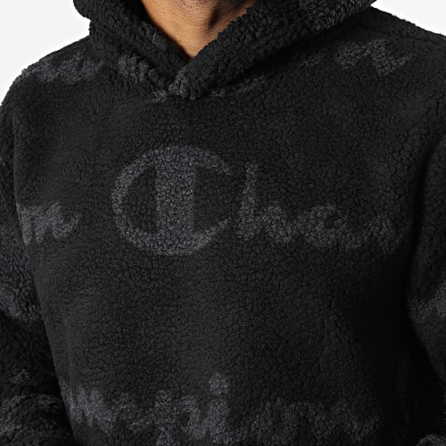 Sweat Capuche Polaire 216718 Noir