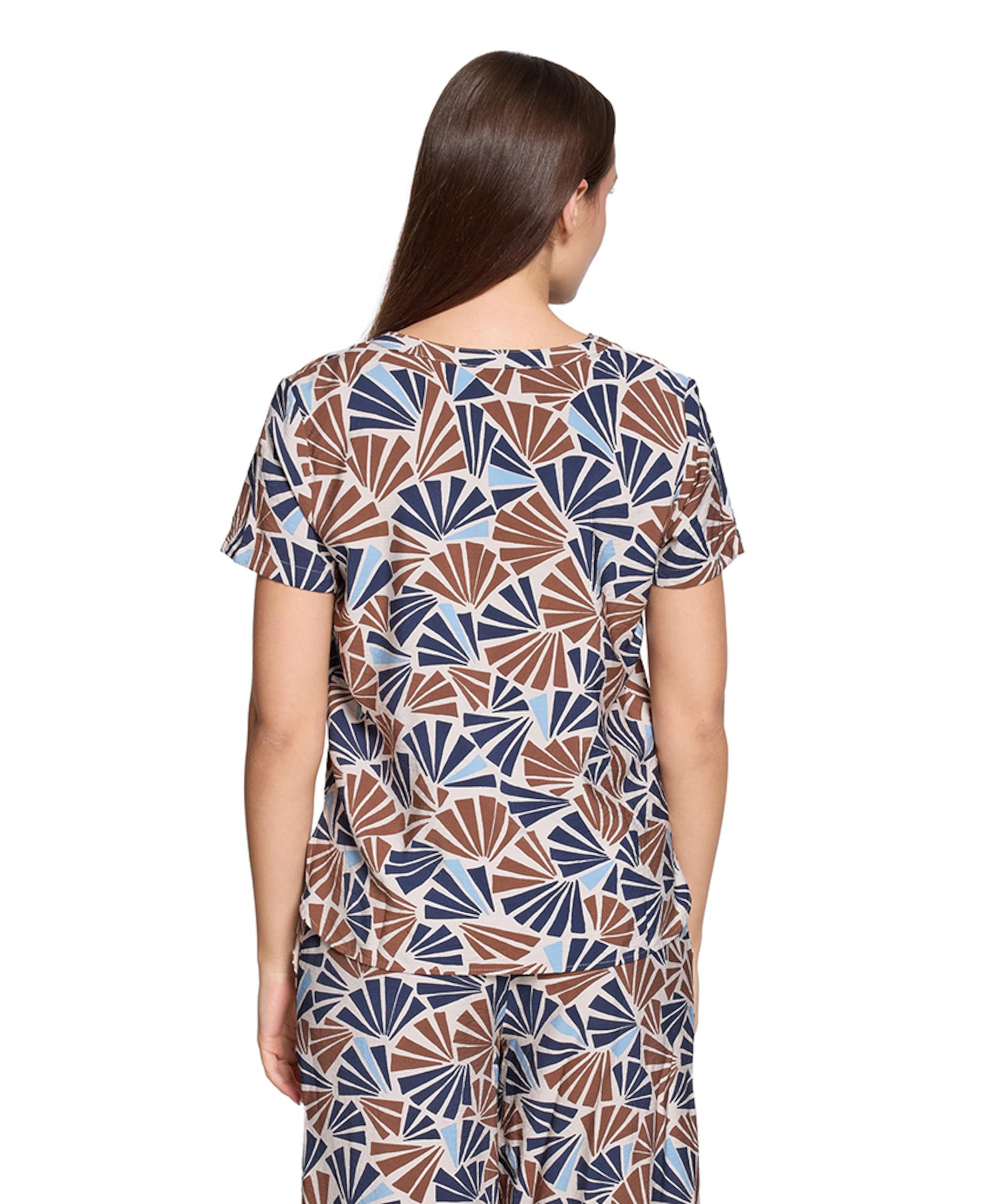 Betty en Co Dames blouse blauw