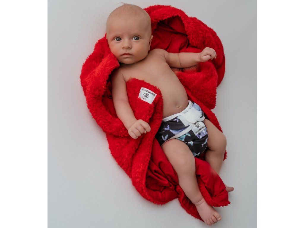 Bamboolik Bambus Bonding-Decke für Baby - Kuscheldecke