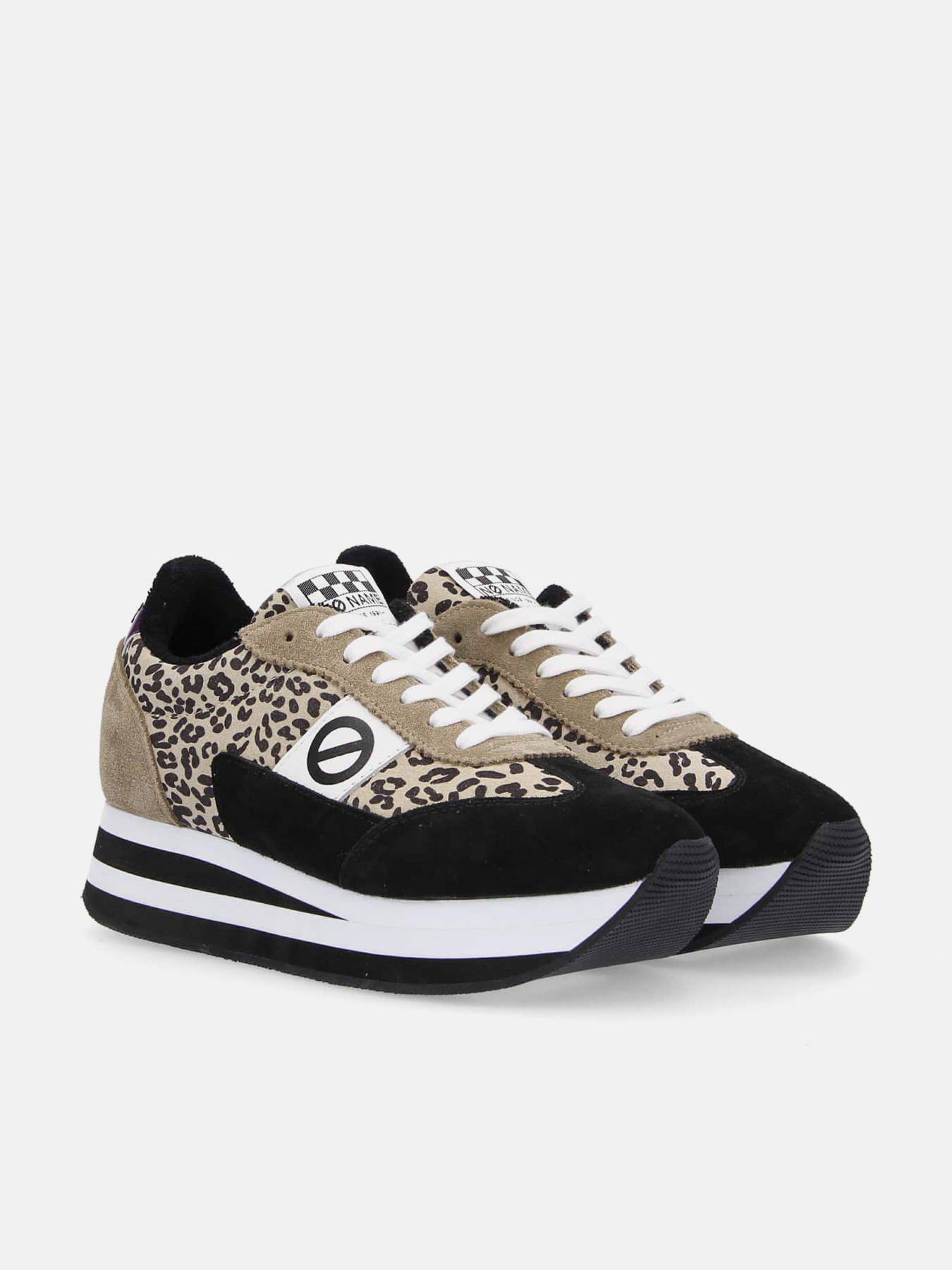 Sneakers Flex Jogger en cuir NO NAME