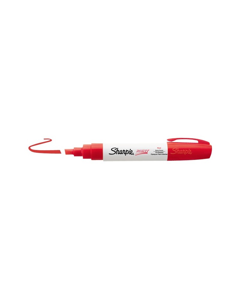 Sharpie Paint bold rouge