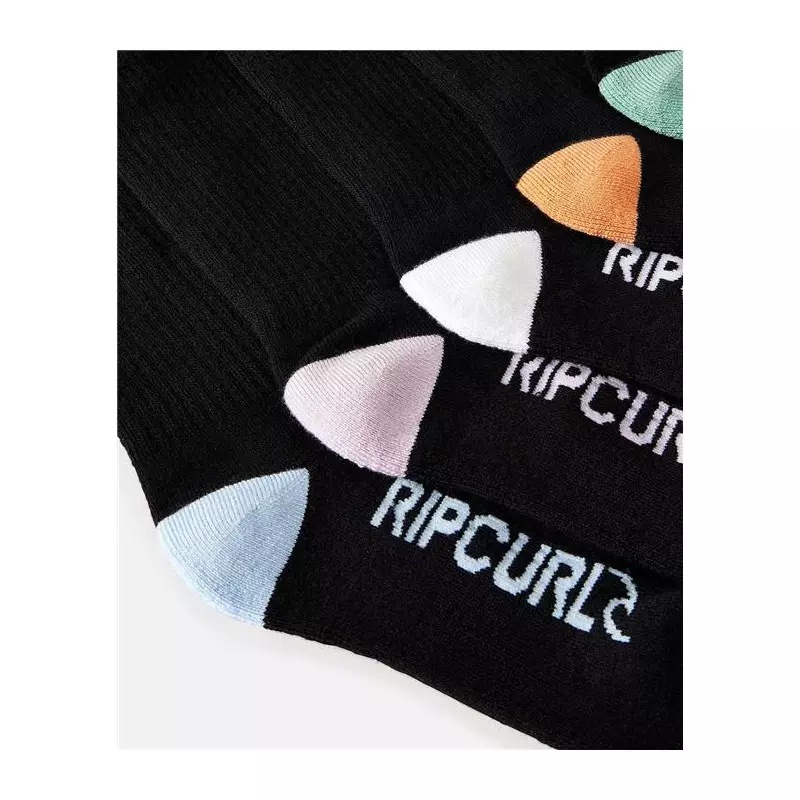 Chaussettes RIPCURL School Crew Sock 5-Pk - Boy Multicolor