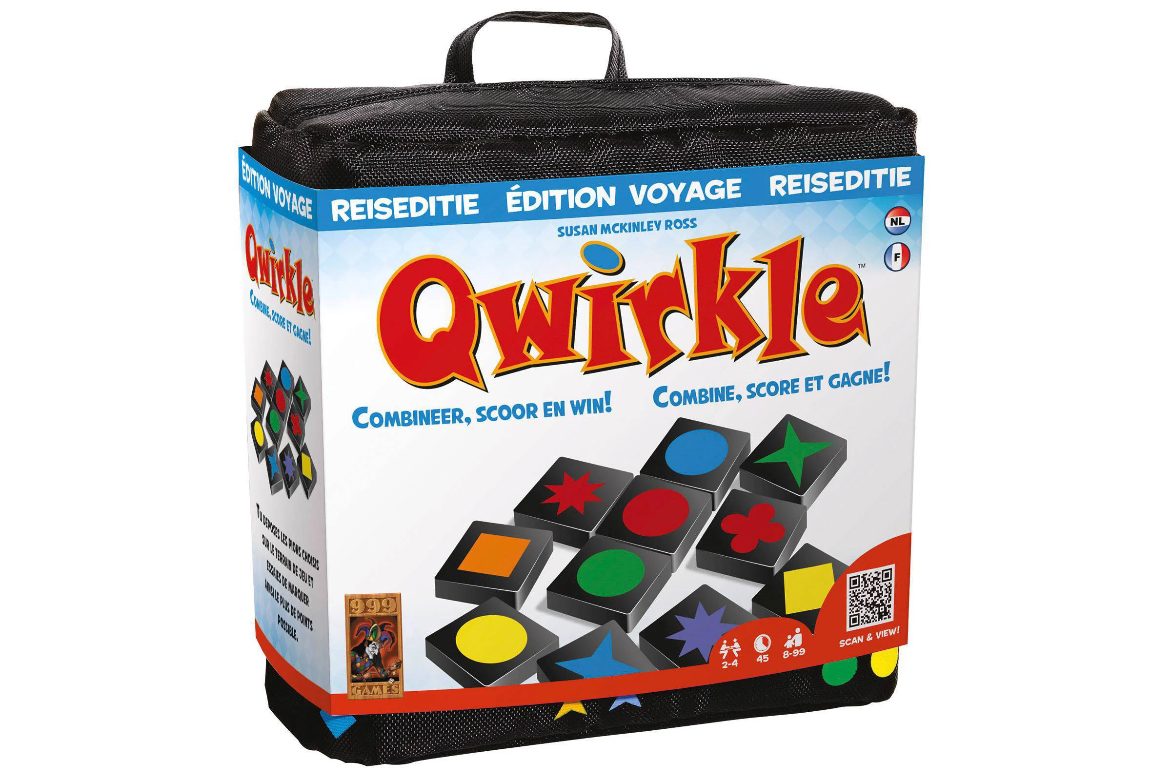 999 Games qwirkle reiseditie reisspel