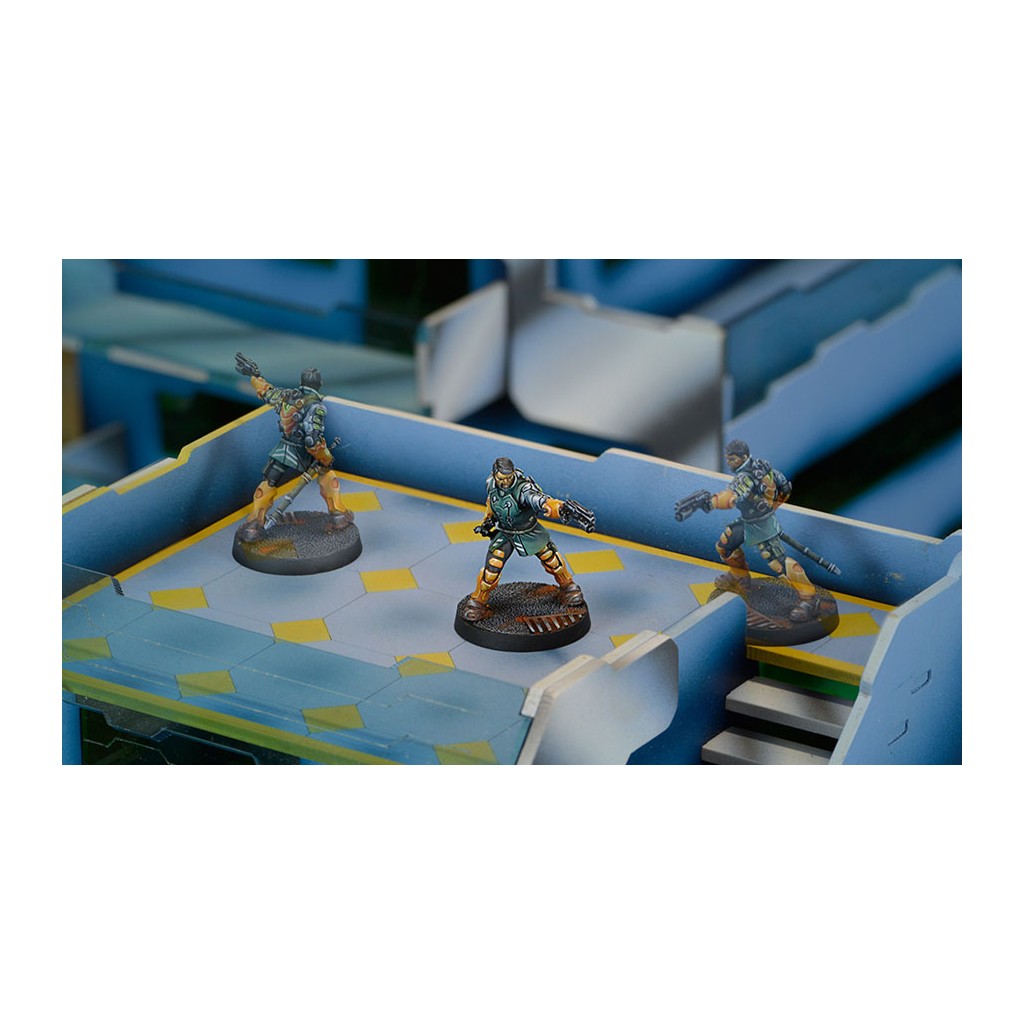 Infinity - Yu Jing - Kǎnrèn Counter-insurgency Group (Boarding Shotgun, Chain-Colt)