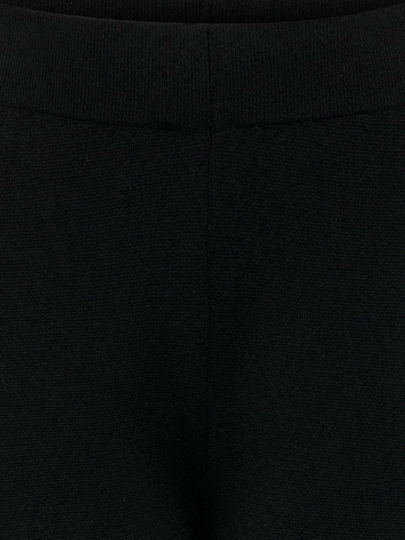 KOGSALINA Weiter Beinschnitt Hose Black