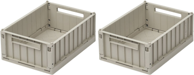 Liewood Weston Storage Box S 2-pack Sandy