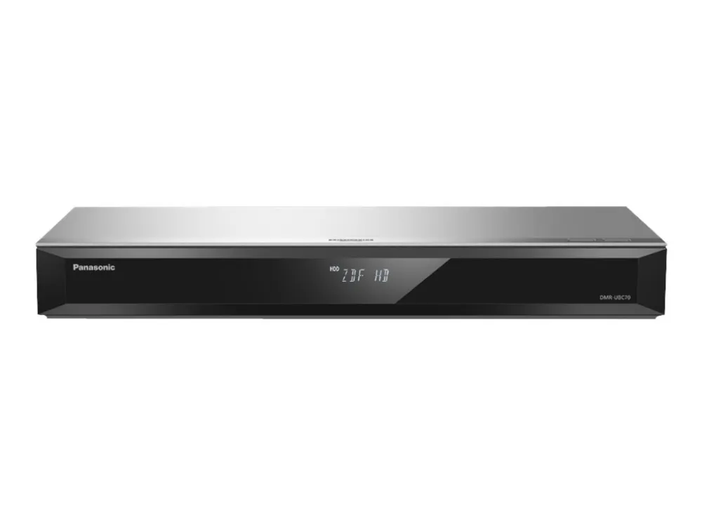 Panasonic DMR-UBC70 - 3D Blu-ray diskoptager med TV tuner og HDD - Eksklusiv - Ethernet, Wi-Fi
