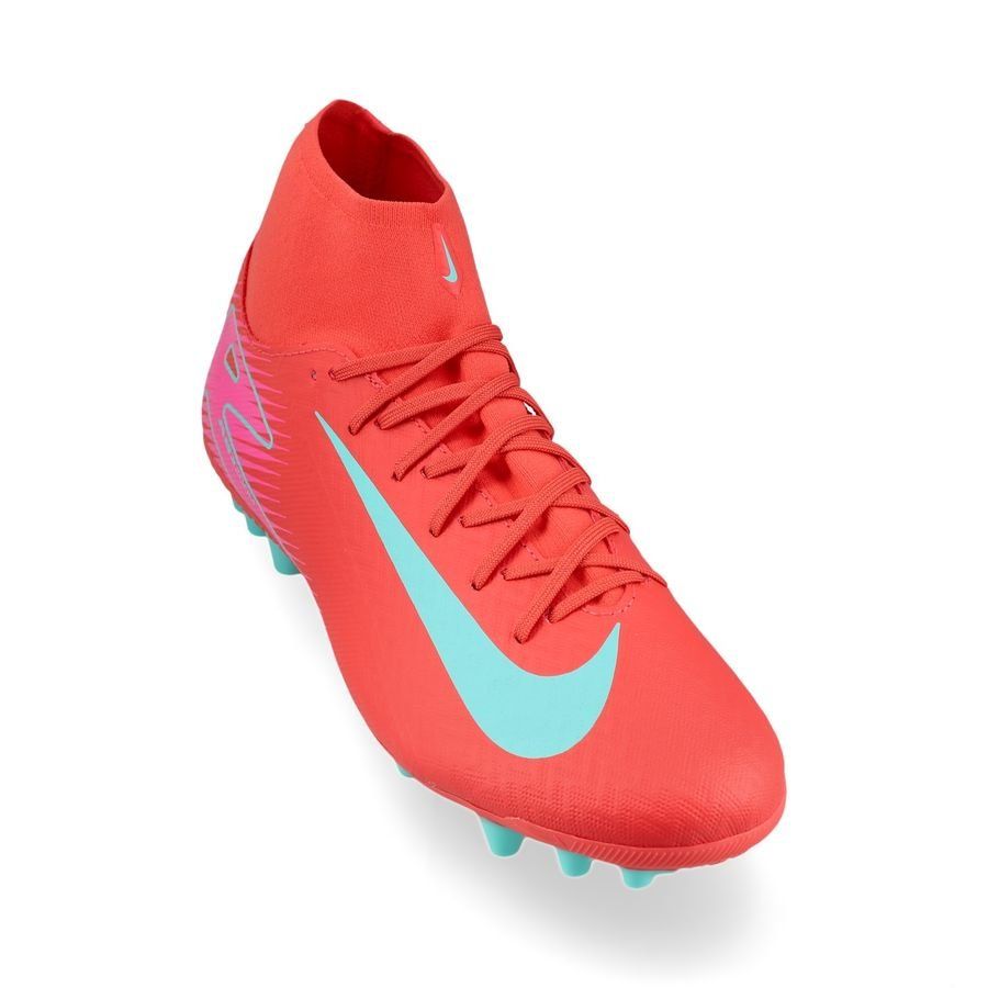 Nike Air Zoom Mercurial Superfly 10 Academy AG Mad Energy - Rouge/Vert