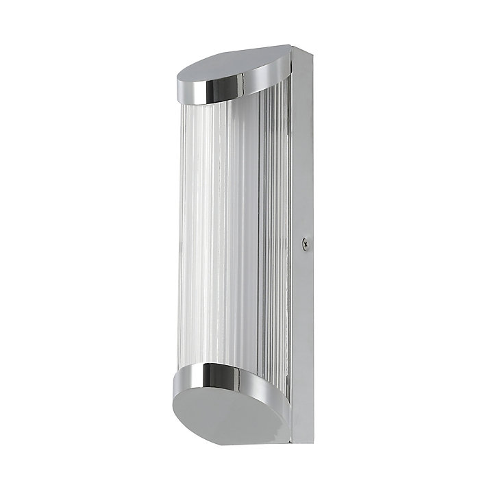Applique murale de salle de bain Otemma LED intégrée 300lm 5W IP44 blanc neutre GoodHome argent