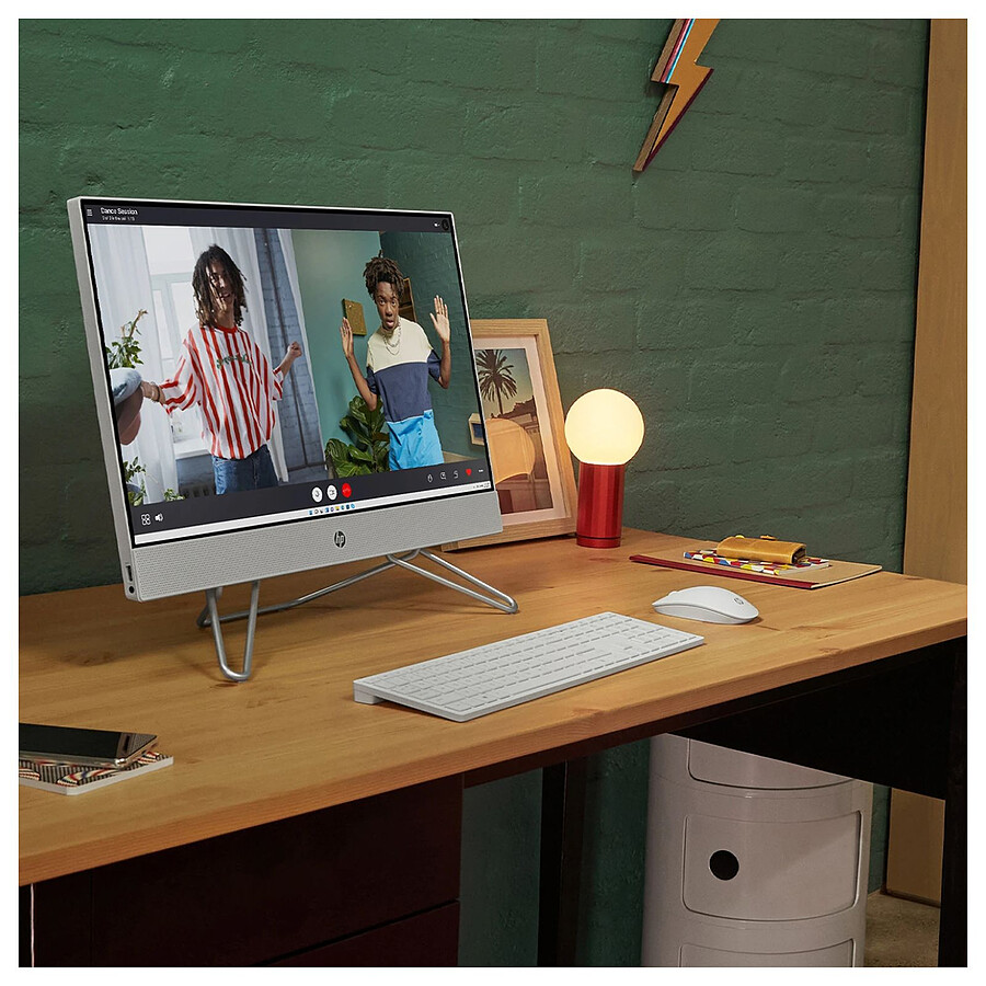 HP All-in-One 27-cb0025nf - Blanc