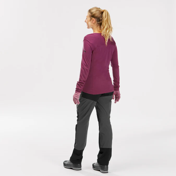 Decathlon Forclaz - Calças de caminhada Forclaz MT500 para mulheres