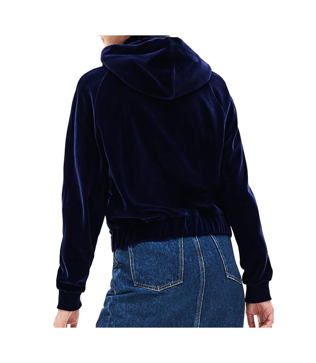 Sweat à capuche Bleu Femme Lacoste SF8682