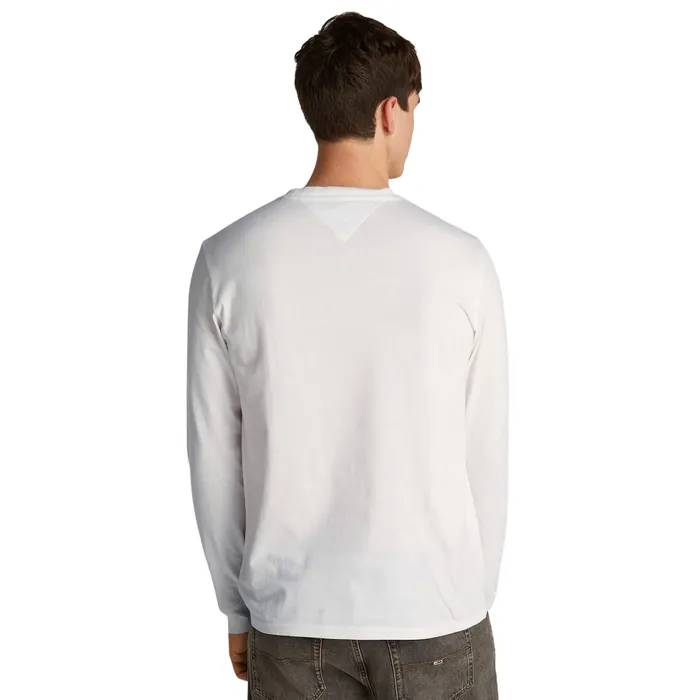 Tommy Hilfiger Slim Linear Chest Logo Longsleeve Shirt Heren