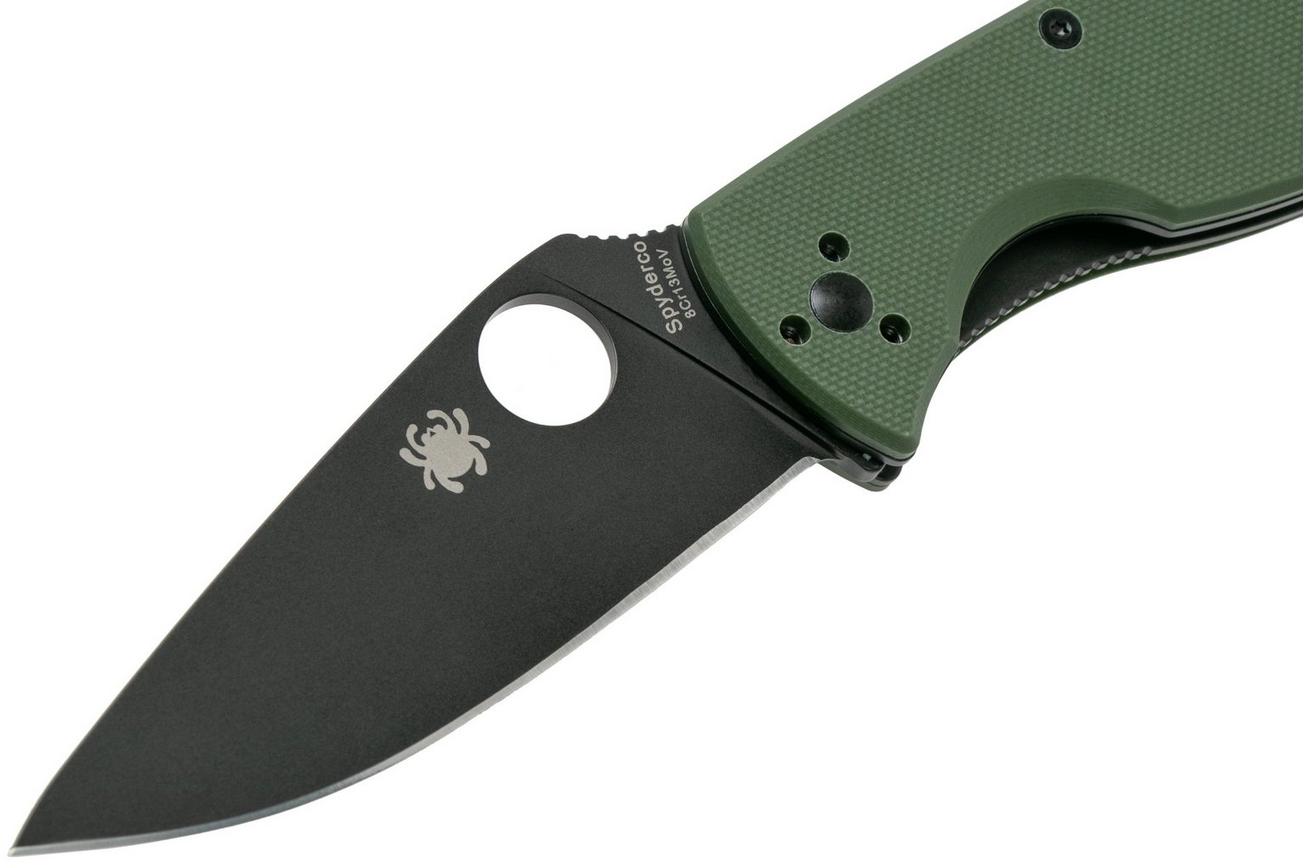Spyderco Tenacious Green Black C122GPBGR zakmes