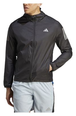 Veste coupe-vent adidas Performance Own The Run Noir