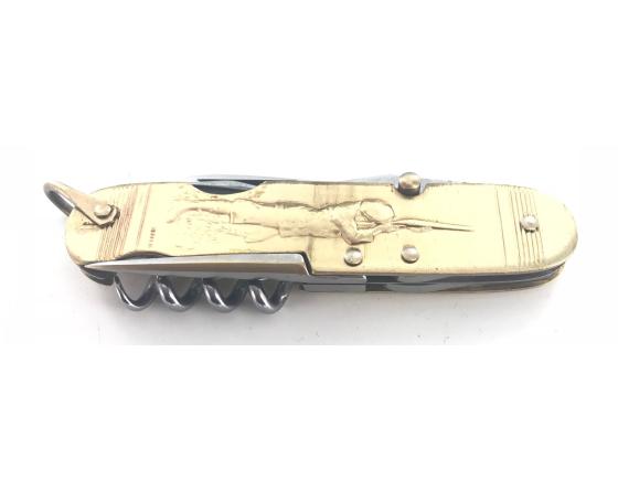 Chasseur - Chien - 6 Pièces Couteau de poche par Coursolle
