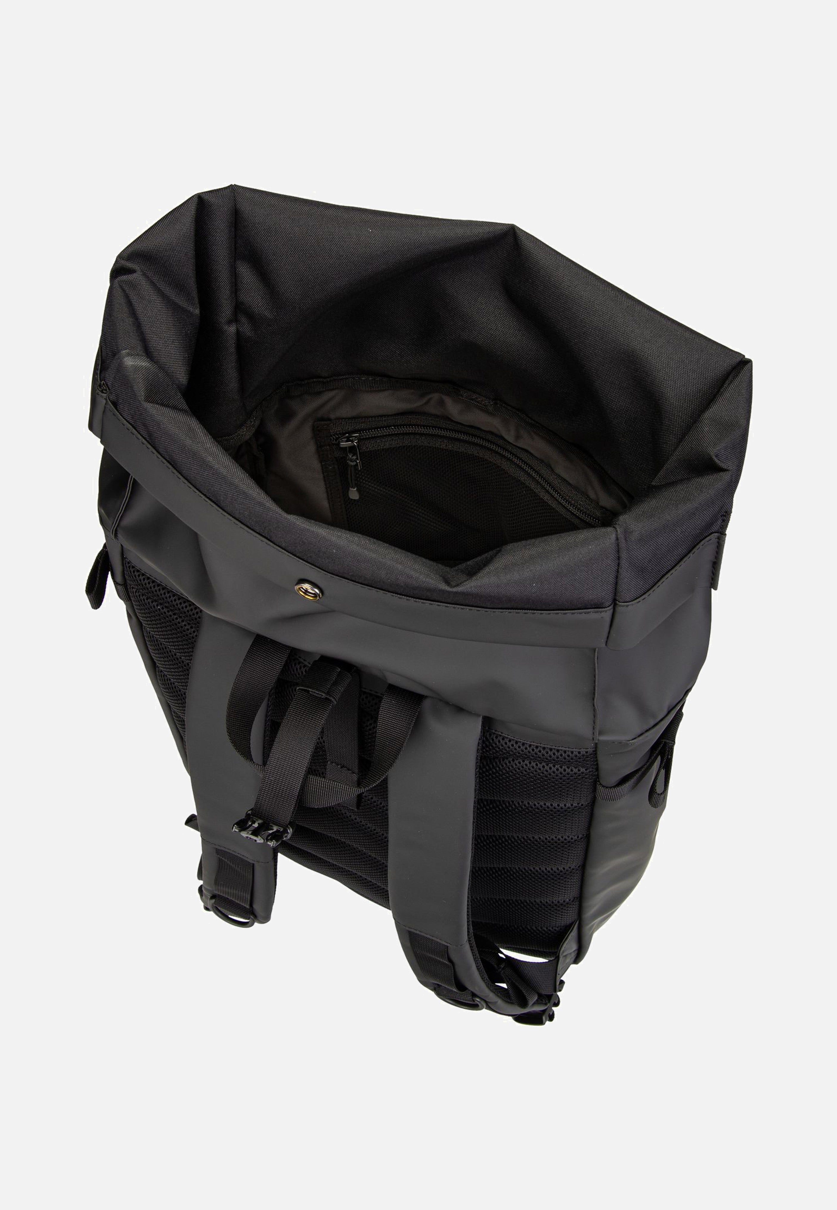 Stream Slim Rolltop L Black - Rucksack