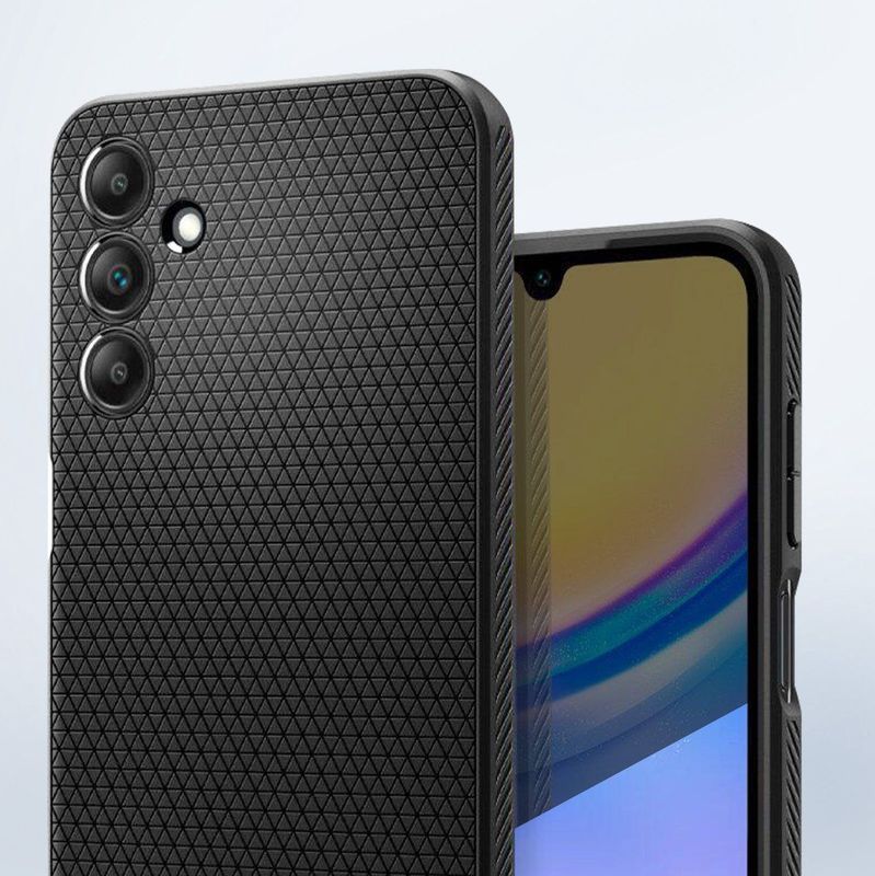 Spigen - Liquid Air - Backcover - Zwart - TPU