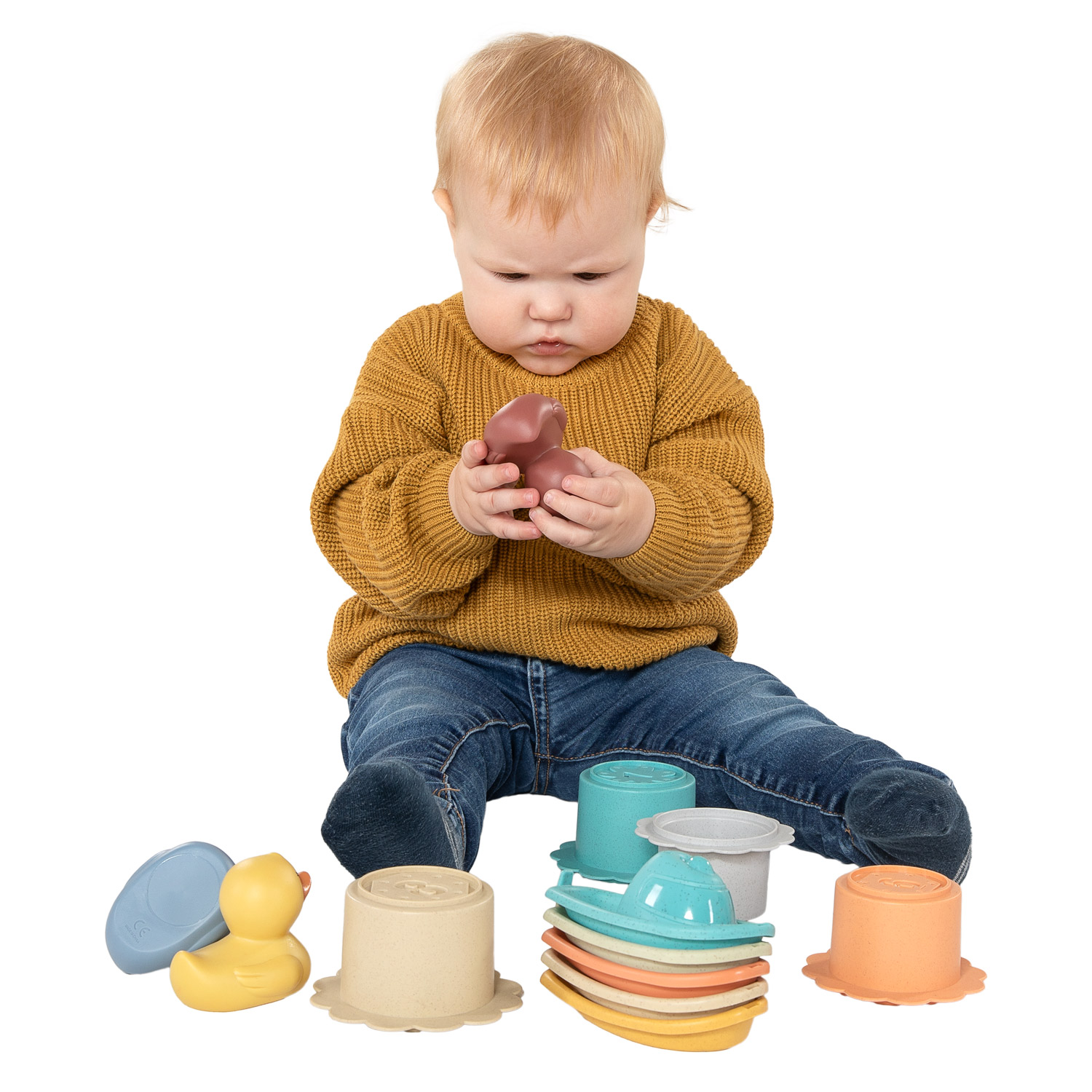 Set Badspeelgoed Pastel, 12dlg.