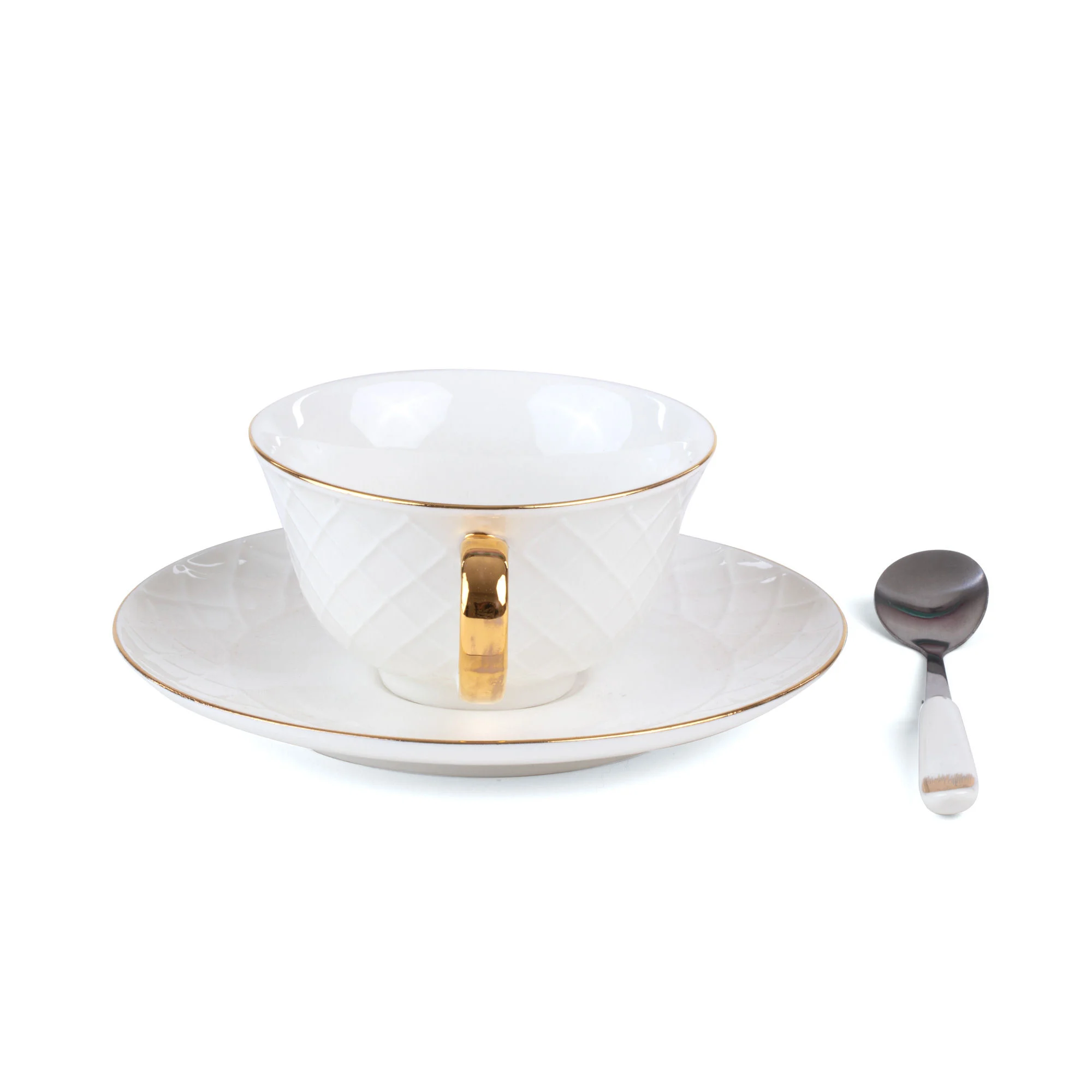 GUILTLESS - BONA DEA - Tasse à thé céramique | Blanc