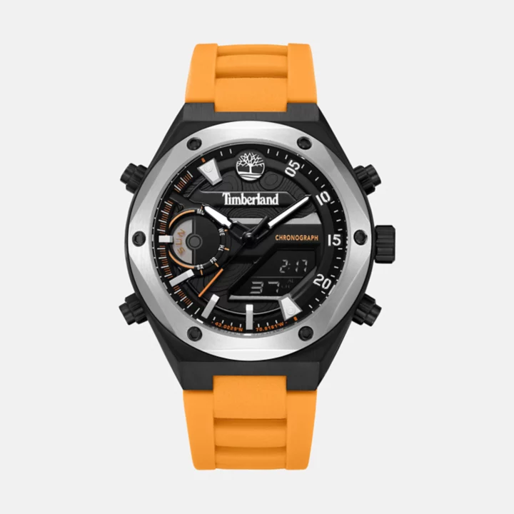 Montre Abbotville en orange
