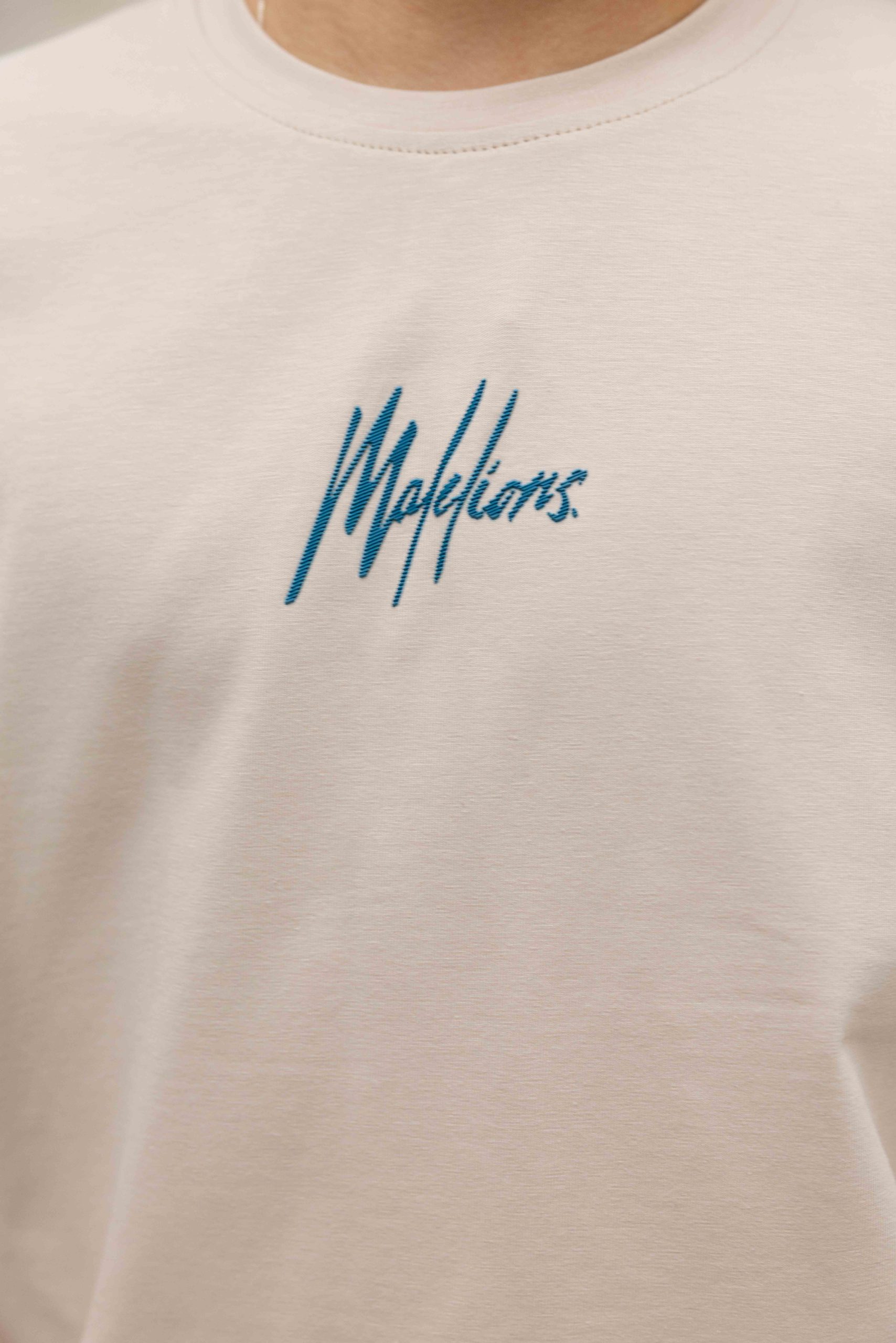 Malelions Striped Signature Zomerset Kids Beige