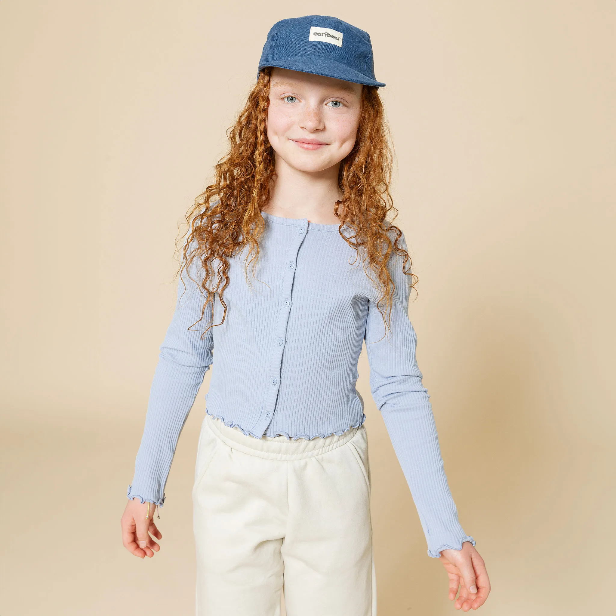 Caribou Casquette Uni Indigo 2-12ans