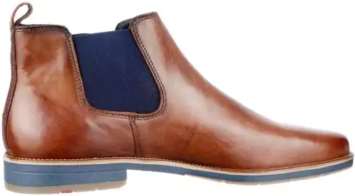 23-580-02 Lawrence Lloyd bruin - maat 15 enkellaars bruin - maat 15 Calandschoen