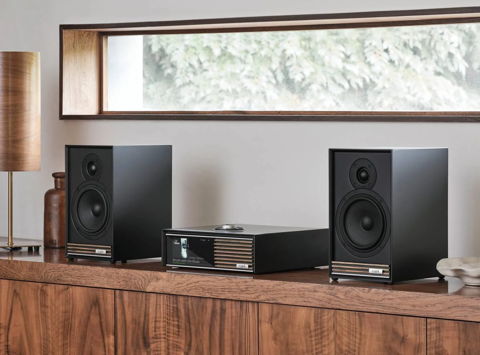 Ruark Audio Sabre R Noir (la paire) Enceintes bibliothèque