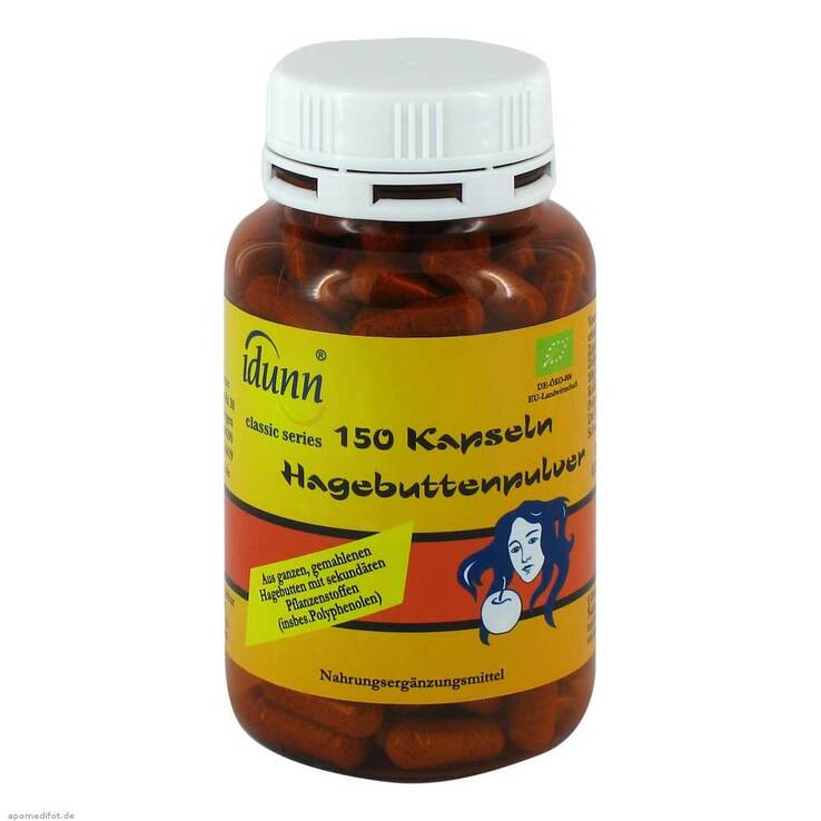 Hagebuttenpulver Kapseln, 150 St