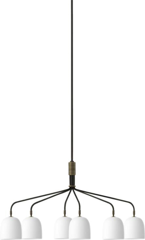 Gubi Howard kroonluchter 6 Ø16 gunmetal