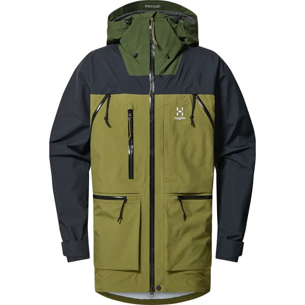 Veste ski de randonnée HAGLÖFS VASSI GTX PRO JACKET MEN OLIVE GREEN/TRUE BLACK