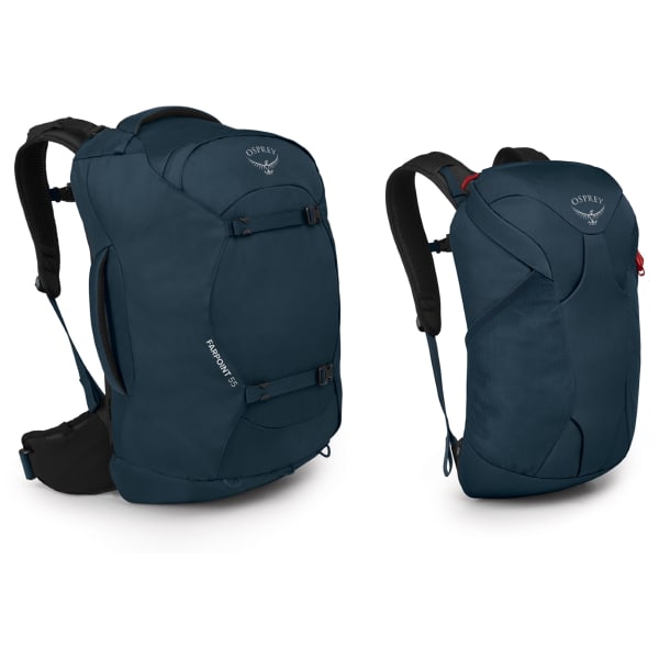Sac à dos randonnée OSPREY FARPOINT 55 MUTED SPACE BLUE
