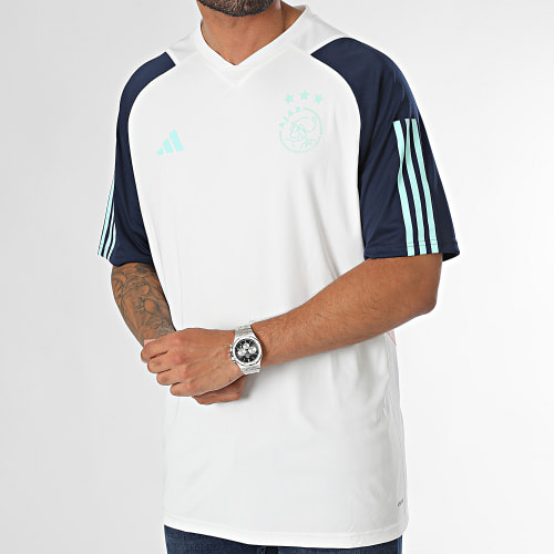 Maillot De Foot Ajax Amsterdam HZ7776 Blanc Bleu Marine